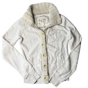 Y2K Abercrombie Button Jacket Cardigan. XS